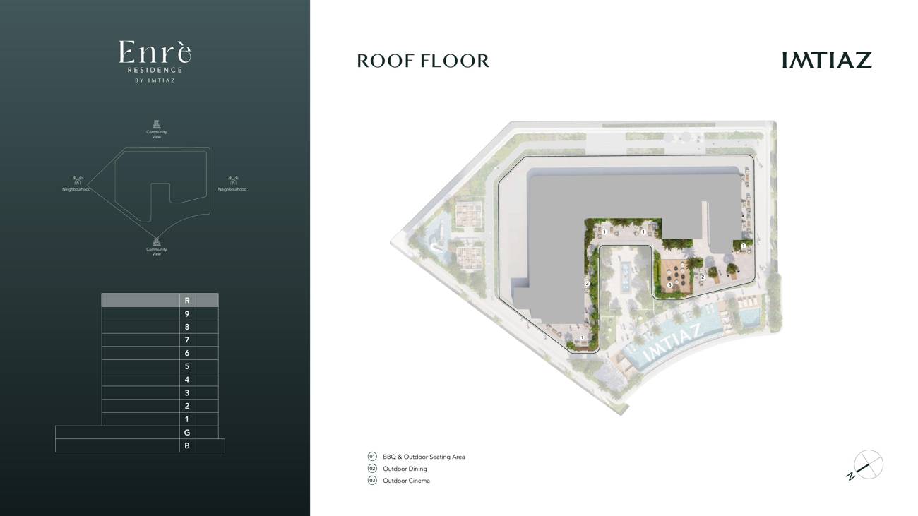 Roof floor plan